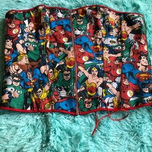 DC comics corset